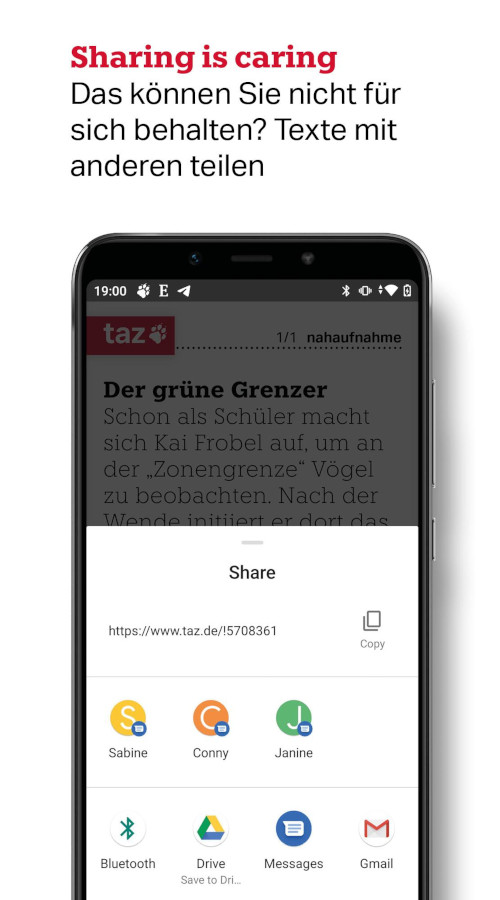 taz - News App for Android screenshot 5