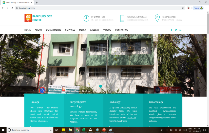 Bapat Urology Hospital screenshot 1