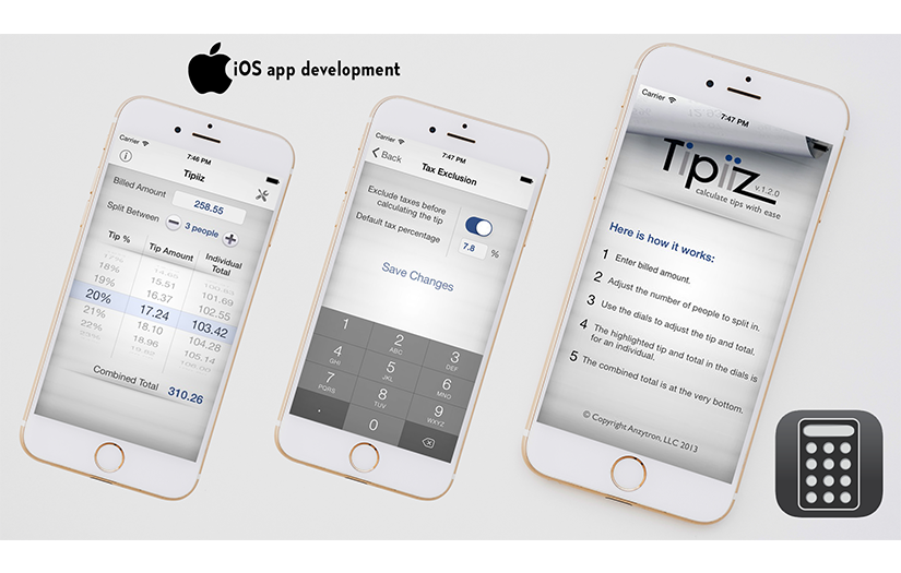 Tipiiz - Tip Calculator screenshot 1