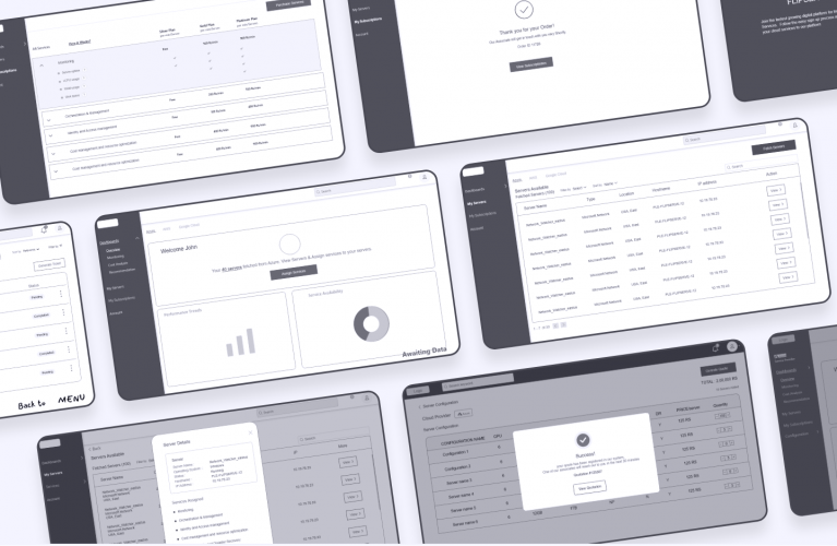 Flipserve simplifies access to cloud management services screenshot 1
