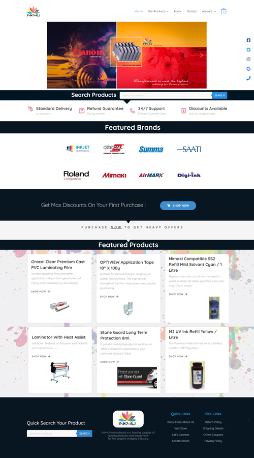 E-commerce Website screenshot 1