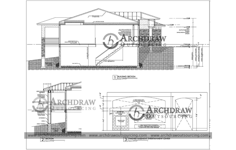 Residential CAD Drafting Project Colorado screenshot 3