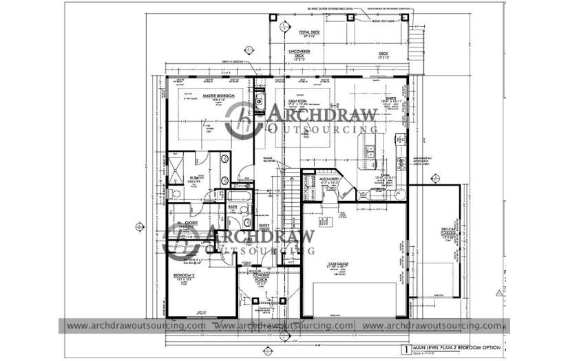 Residential CAD Drafting Project Colorado screenshot 4