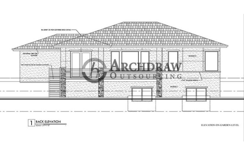 Residential CAD Drafting Project Colorado screenshot 8