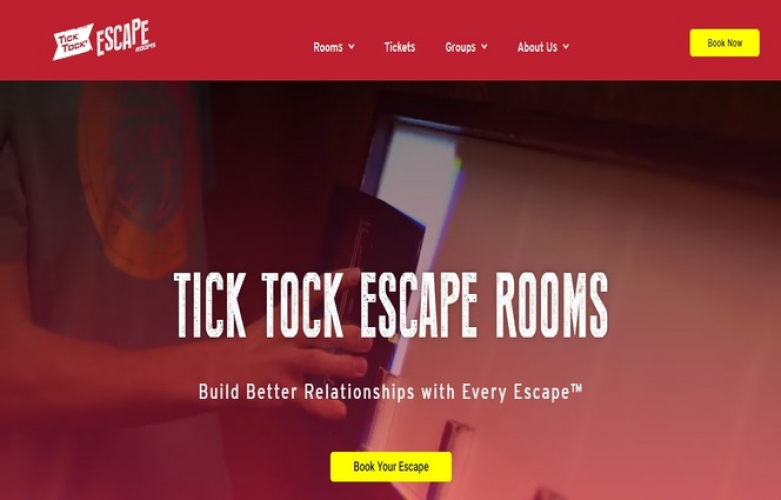 SEO for Tick Tock Escape Room screenshot 1