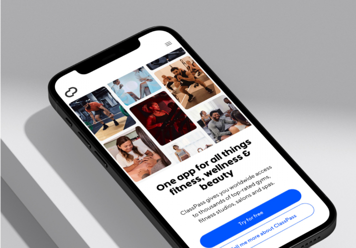Web and native solutions for a fitness startup screenshot 1