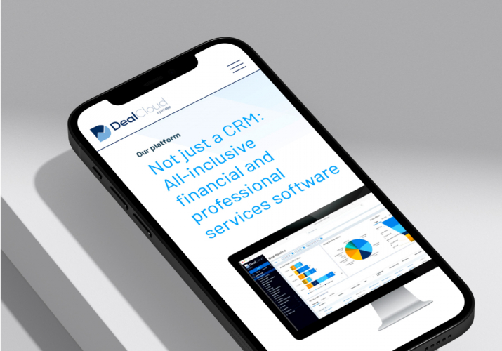 Web development services for DealCloud screenshot 1
