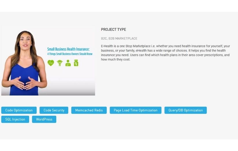 E-HEALTH INSURANCE screenshot 1