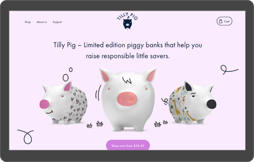 Tilly Pig screenshot 1