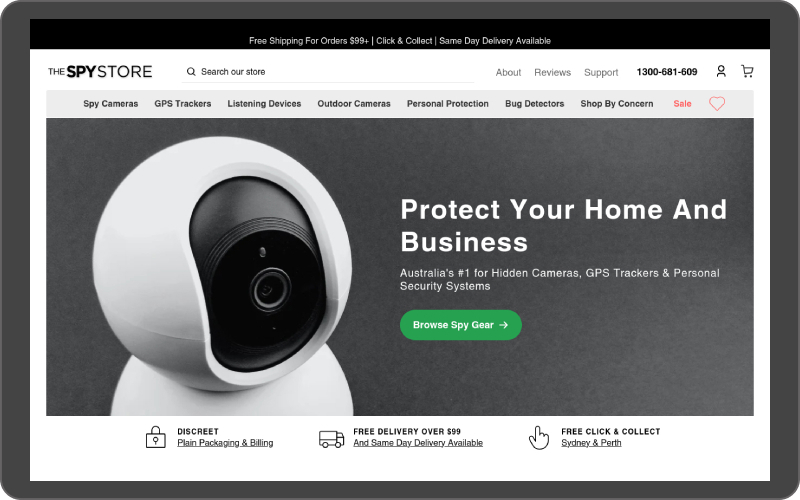 The Spy Store screenshot 2