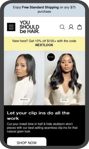 Youshouldbehair screenshot 1