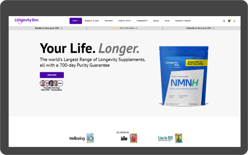 Longevity Box screenshot 2