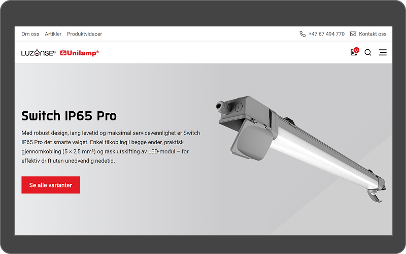 Unilamp screenshot 2