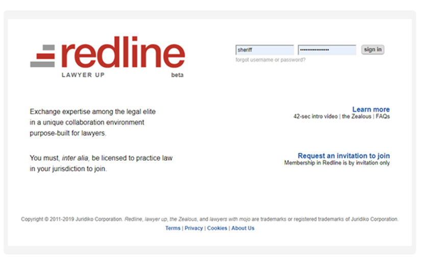 Redline screenshot 1