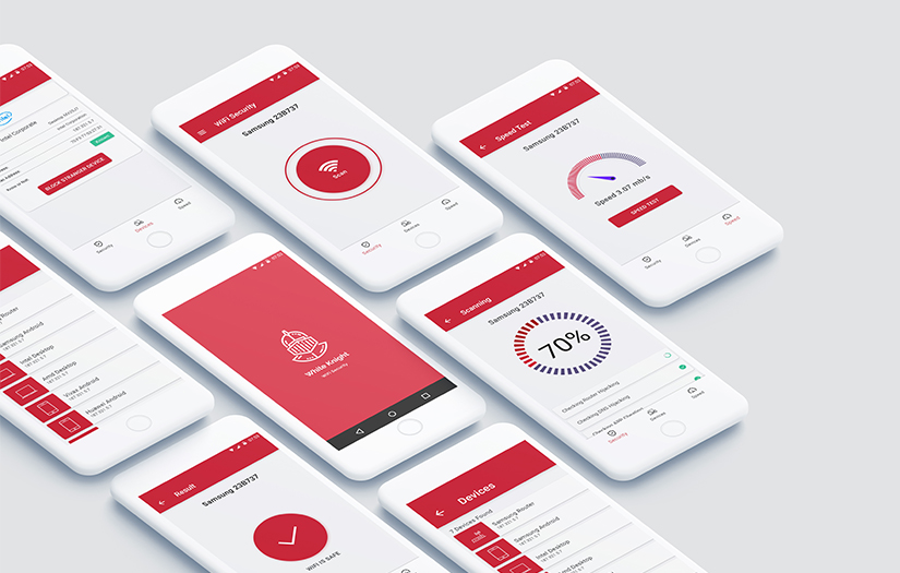 White Knight WiFi Security App screenshot 1