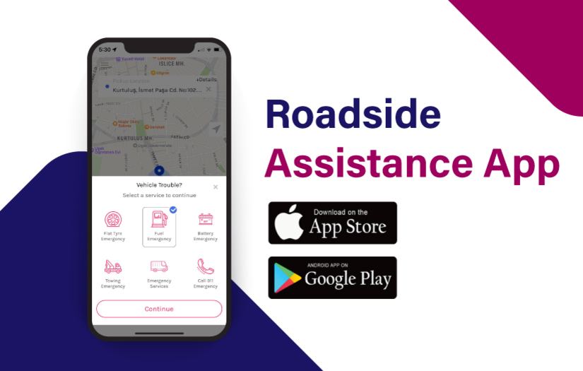 Roadside Assistance App screenshot 1
