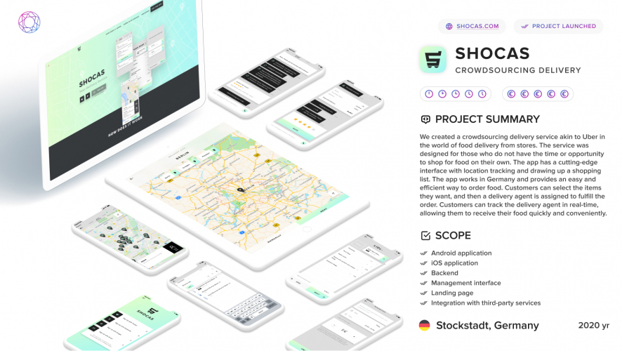 Shocas - Crowdsourcing service in Germany screenshot 1