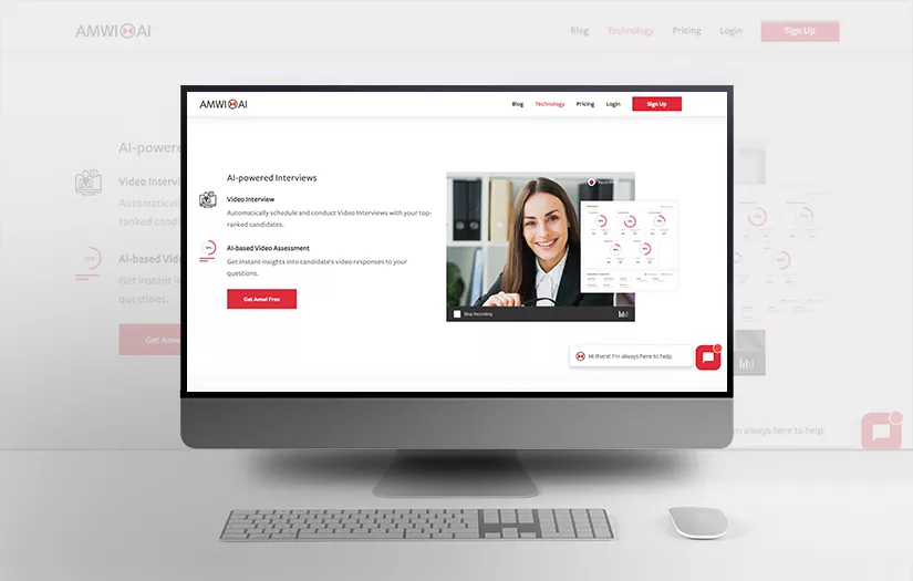 AMWI - Digital AI Recruiter for hiring managers screenshot 1
