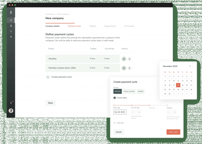 Cross countries payroll solution for SMB screenshot 3