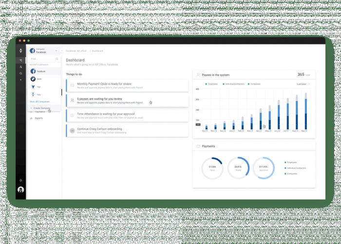 Cross countries payroll solution for SMB screenshot 2