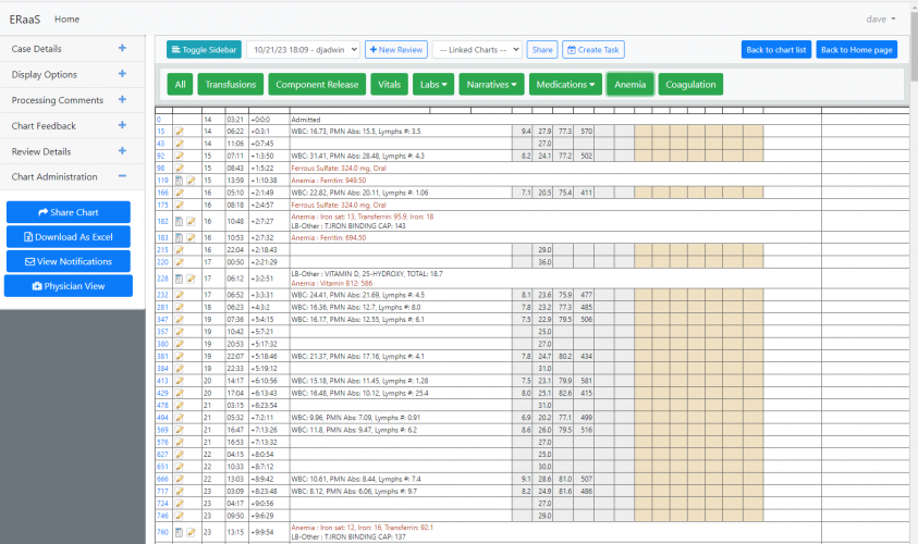 Patient chart review as a service platform screenshot 3