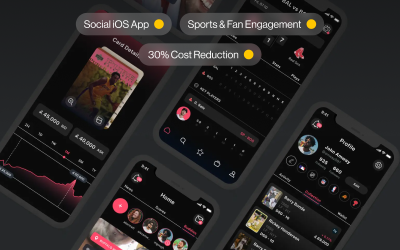 Mobile Social Network for Sports Fans screenshot 1