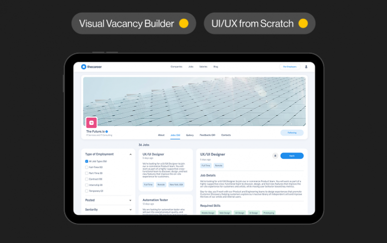 Next-Gen Job Board from Idea to Release screenshot 1