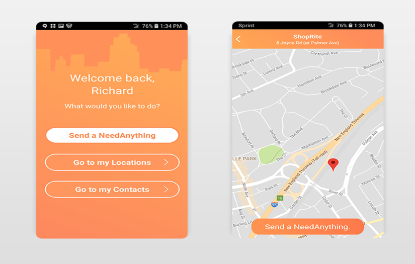 NeedAnything? iOS and Android App screenshot 1