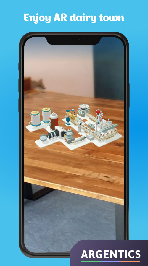Branded AR app for a Dairy company screenshot 2