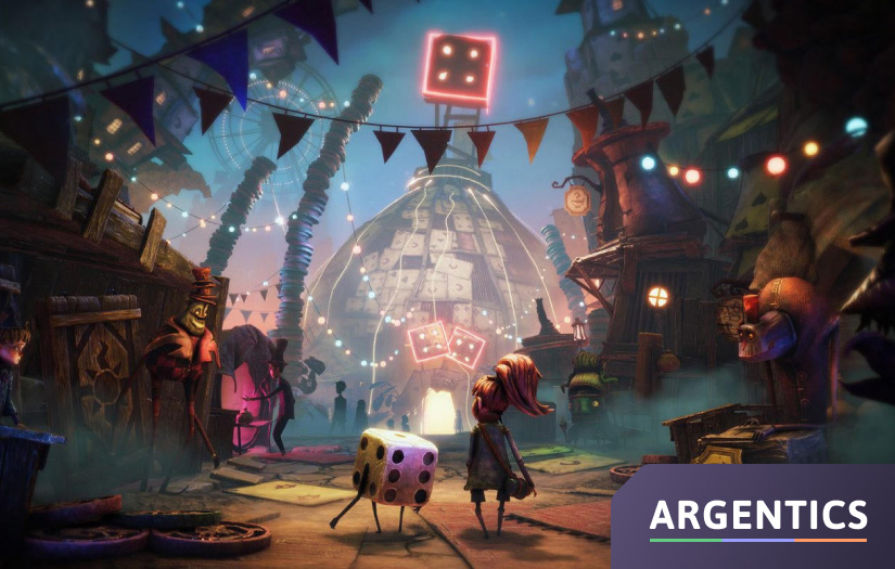 3D characters for a Lost in Random screenshot 2