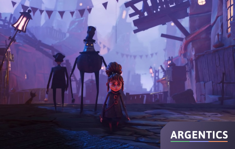 3D characters for a Lost in Random screenshot 1