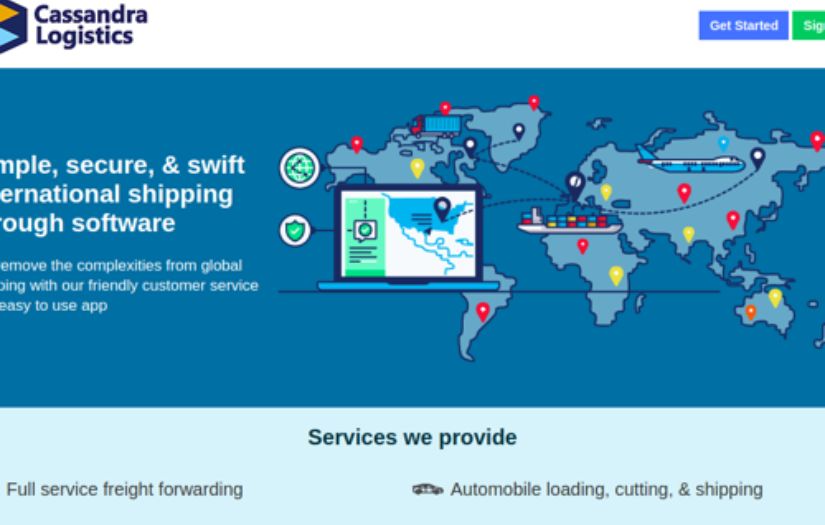 Cassandra Logistics screenshot 1