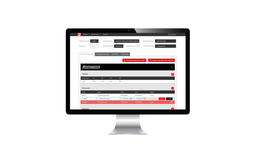 Bridgestone screenshot 1