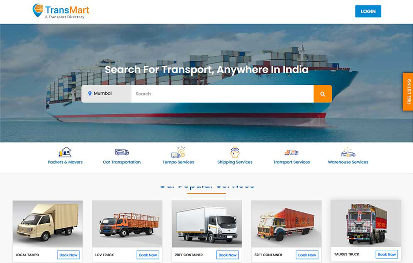 Transmart screenshot 1