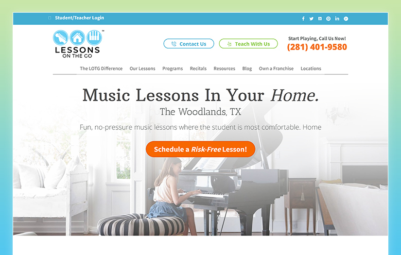 Lessons on the Go screenshot 1
