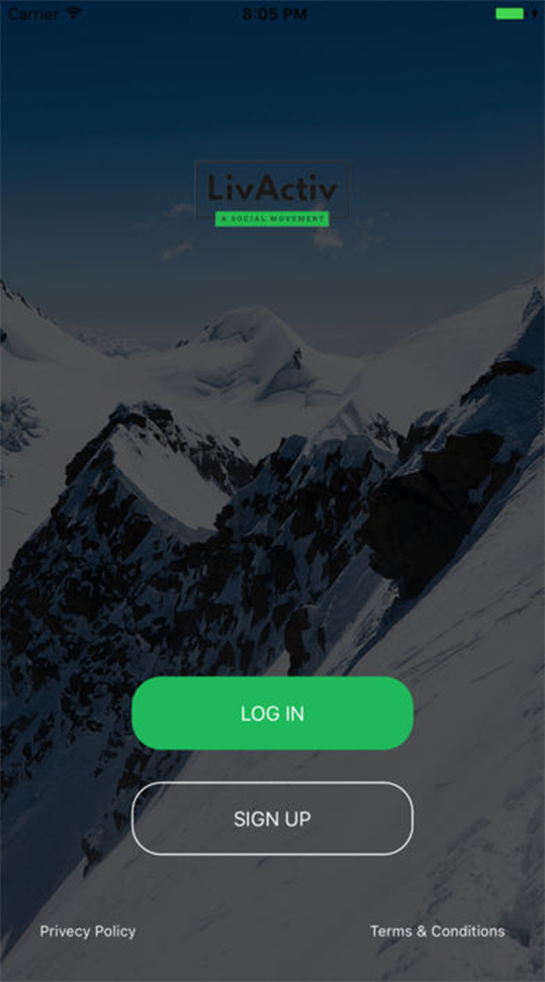 LivActiv App screenshot 1