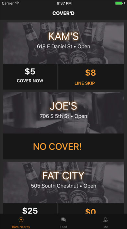 Cover'D App screenshot 2