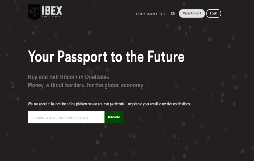 IBEXCM Cryptocurrency Exchange screenshot 1
