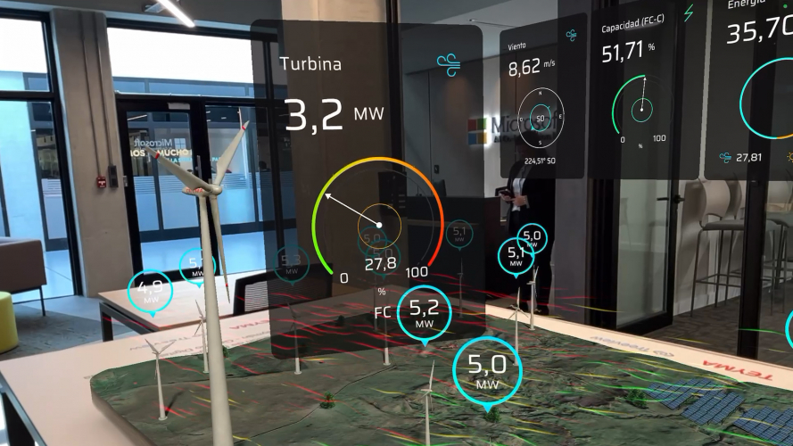 Mixed Reality Digital Twin Data Visualization screenshot 2