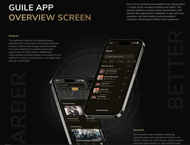 Guile Barbers screenshot 1