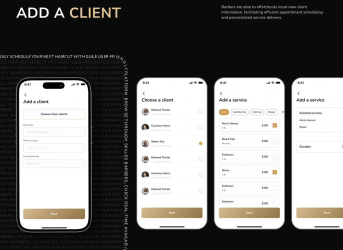 Guile Barbers screenshot 2