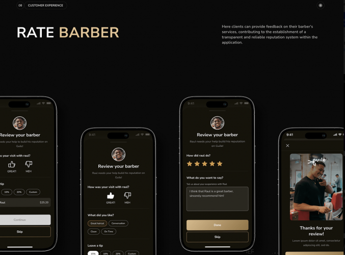 Guile Barbers screenshot 3