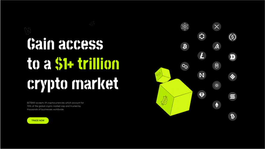 Crypto Trading Platform Website Design screenshot 2