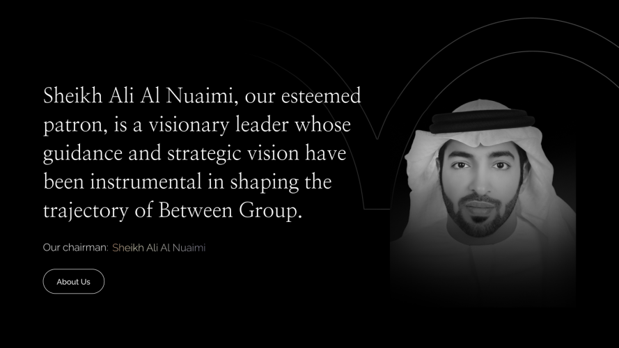 The New Era of Emirates — Website Concept for Between Group screenshot 2