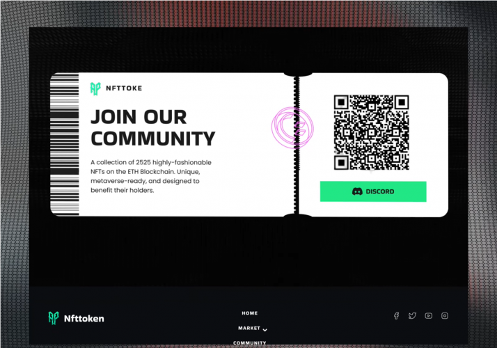 Nfttoken. Selling platform screenshot 2