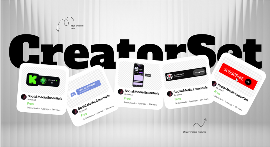 CreatorSet screenshot 1