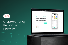 OXFX: Web UI/UX for Cryptocurrency Exchange Platform