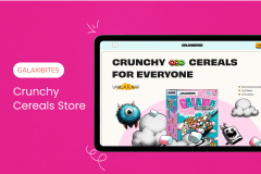 Galaxibites. Crunchy shop