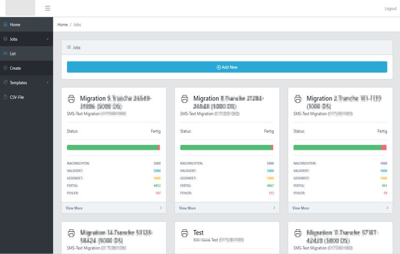 Telekom DE - Mega project screenshot 1