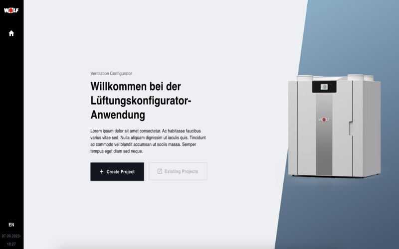 Wolf - Ventilation Configurator screenshot 1